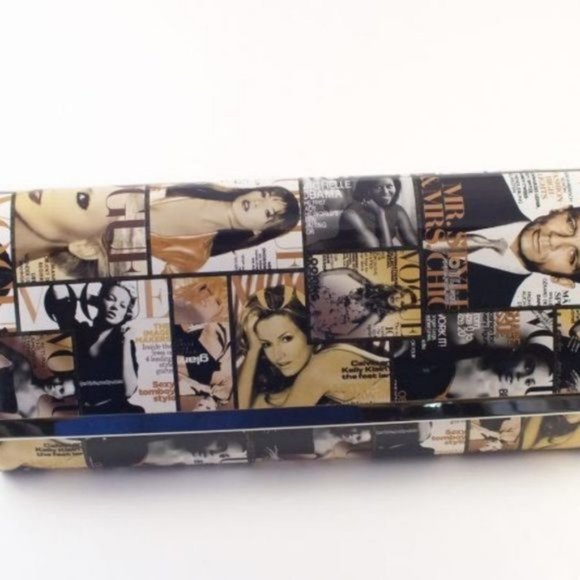 Hollywood Magazine Clutch Purse Shoulder Bag - Picture 8 of 11